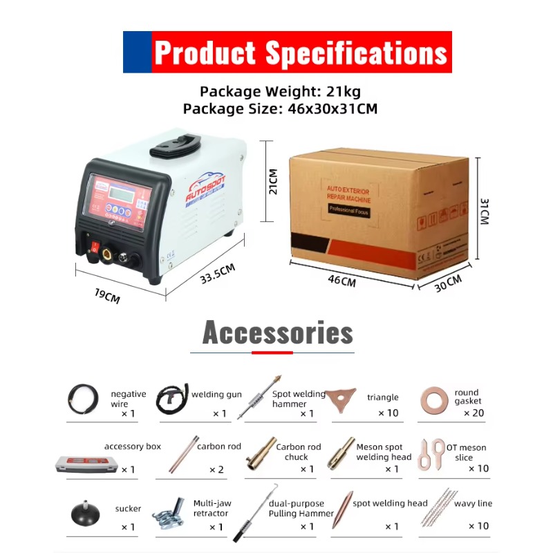 Máquina desabolladora de acero - Dent Repair Puller reseña y precio