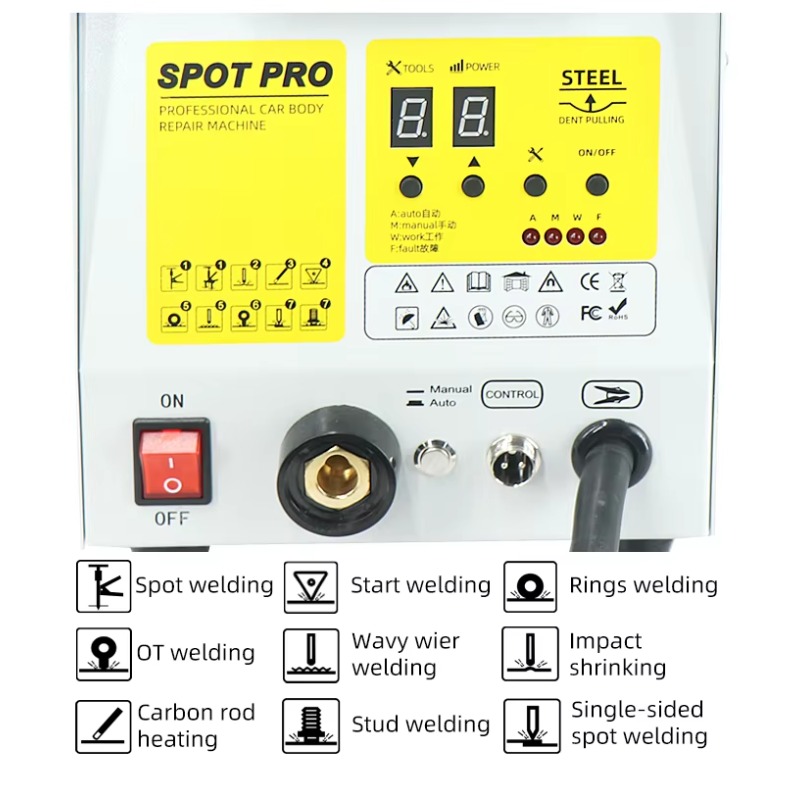 Máquina soldadora por puntos p - Dent Repair Puller reseña y precio